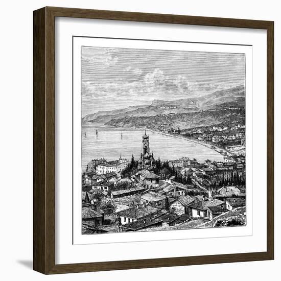 View in the Crimea: Yalta, C1888-null-Framed Giclee Print