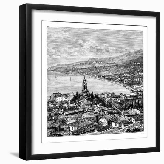 View in the Crimea: Yalta, C1888-null-Framed Giclee Print