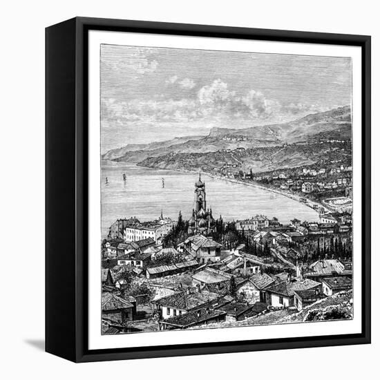 View in the Crimea: Yalta, C1888-null-Framed Stretched Canvas