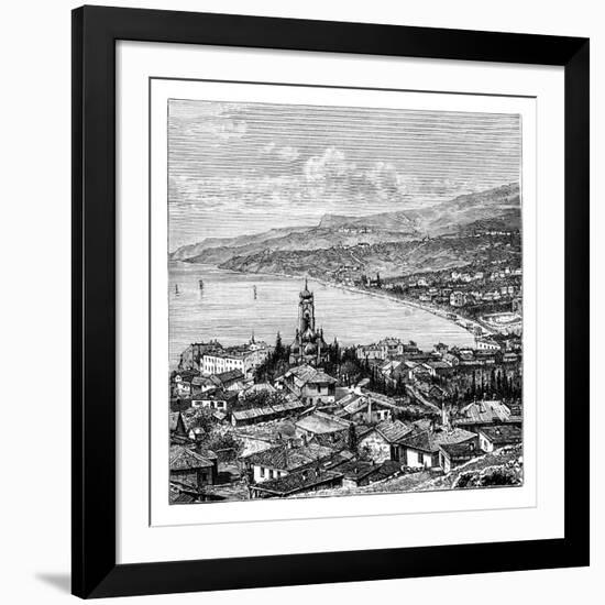 View in the Crimea: Yalta, C1888-null-Framed Giclee Print