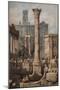 View in the Forum, Rome, c1823-Samuel Prout-Mounted Giclee Print