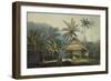 View in the Island of Crakatoa-John Webber-Framed Premium Giclee Print