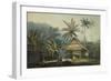 View in the Island of Crakatoa-John Webber-Framed Premium Giclee Print