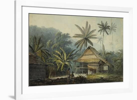 View in the Island of Crakatoa-John Webber-Framed Giclee Print