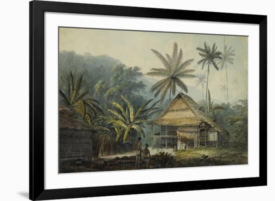 View in the Island of Crakatoa-John Webber-Framed Giclee Print