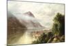 View in the Italian Lakes-Hermann Corrodi-Mounted Giclee Print