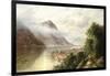 View in the Italian Lakes-Hermann Corrodi-Framed Giclee Print