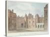 View in the Kitchen Court of St. James's Palace-John Buckler-Stretched Canvas