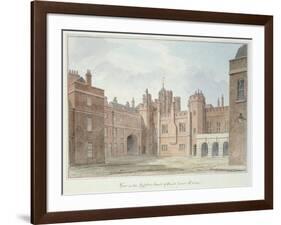 View in the Kitchen Court of St. James's Palace-John Buckler-Framed Giclee Print