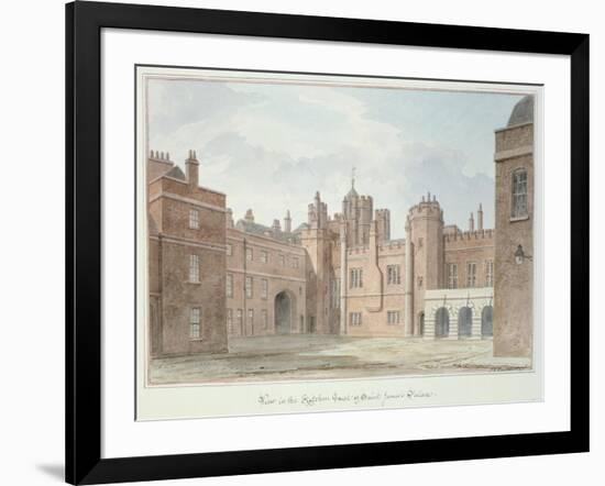 View in the Kitchen Court of St. James's Palace-John Buckler-Framed Giclee Print