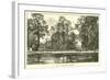 View in the Park, Brussels-null-Framed Giclee Print