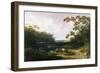 View in the Pennsylvania Countryside, 1823-Joshua Shaw-Framed Giclee Print