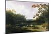 View in the Pennsylvania Countryside, 1823-Joshua Shaw-Mounted Giclee Print