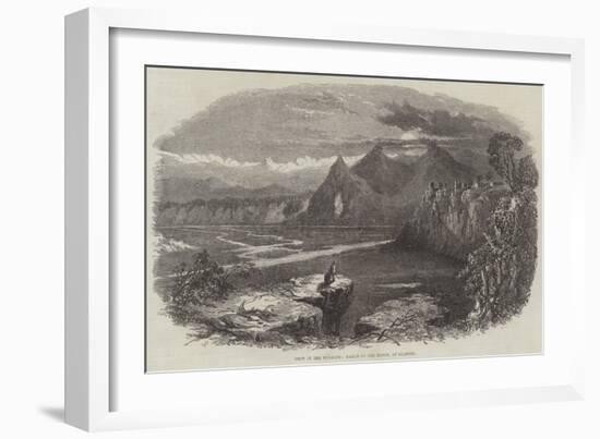 View in the Punjaub, Banks of the Ravee, at Shapore-Samuel Read-Framed Giclee Print