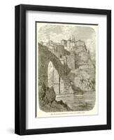 View in Toledo.--Bridge of St. Martin-Gustave Doré-Framed Giclee Print