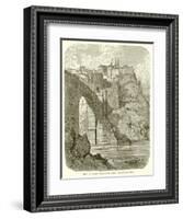 View in Toledo.--Bridge of St. Martin-Gustave Doré-Framed Giclee Print