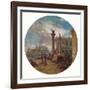 'View in Venice', c1853-James Holland-Framed Giclee Print