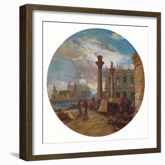 'View in Venice', c1853-James Holland-Framed Giclee Print