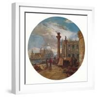 'View in Venice', c1853-James Holland-Framed Giclee Print