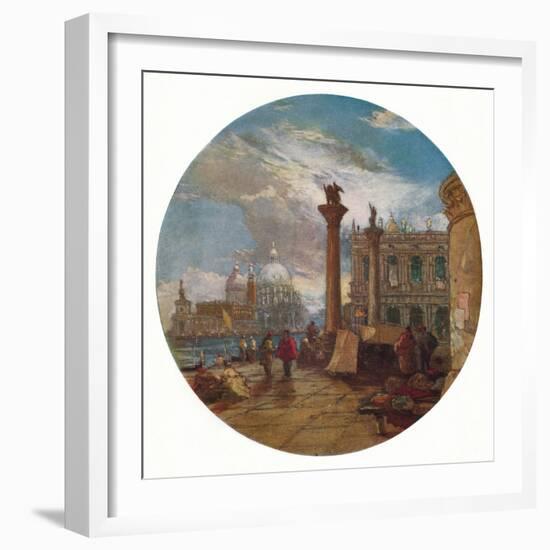 'View in Venice', c1853-James Holland-Framed Giclee Print