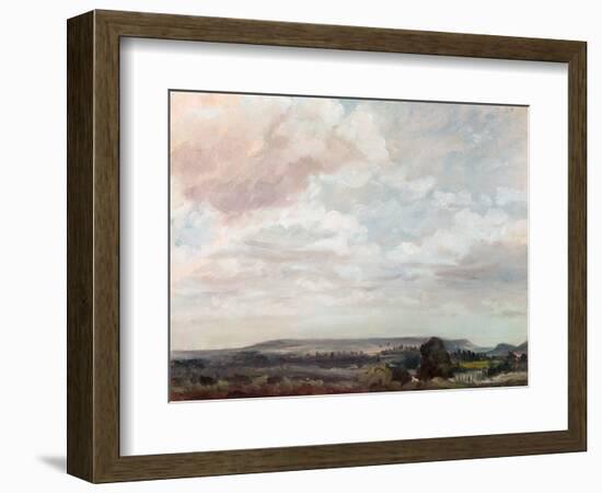 View in Wiltshire-John Constable-Framed Premium Giclee Print