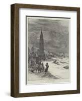 View in Zante after the Earthquake-null-Framed Giclee Print