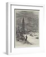 View in Zante after the Earthquake-null-Framed Giclee Print