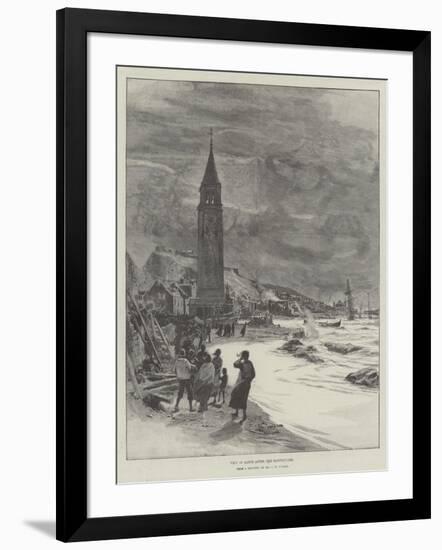 View in Zante after the Earthquake-null-Framed Giclee Print