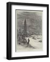 View in Zante after the Earthquake-null-Framed Premium Giclee Print