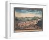 View Inside Mill Prison at Plymouth and the Surrounding Area, 1798-Henry de Gueydon-Framed Giclee Print