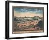 View Inside Mill Prison at Plymouth and the Surrounding Area, 1798-Henry de Gueydon-Framed Giclee Print