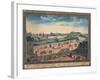 View Inside Mill Prison at Plymouth and the Surrounding Area, 1798-Henry de Gueydon-Framed Giclee Print