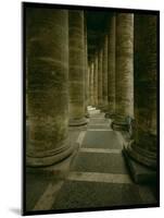 View Inside the Colonnade-Giovanni Lorenzo Bernini-Mounted Giclee Print