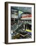 View Inside the New Central Railway Station, Berlin, Germany-null-Framed Photographic Print