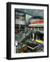 View Inside the New Central Railway Station, Berlin, Germany-null-Framed Photographic Print