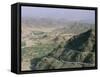 View into Afghanistan from the Khyber Pass, North West Frontier Province, Pakistan, Asia-Upperhall Ltd-Framed Stretched Canvas