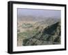 View into Afghanistan from the Khyber Pass, North West Frontier Province, Pakistan, Asia-Upperhall Ltd-Framed Photographic Print