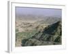 View into Afghanistan from the Khyber Pass, North West Frontier Province, Pakistan, Asia-Upperhall Ltd-Framed Photographic Print