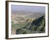 View into Afghanistan from the Khyber Pass, North West Frontier Province, Pakistan, Asia-Upperhall Ltd-Framed Photographic Print