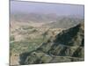 View into Afghanistan from the Khyber Pass, North West Frontier Province, Pakistan, Asia-Upperhall Ltd-Mounted Photographic Print