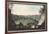 View into the Crater of Astruni Taken from the Spot Represented in Plate Xix; Plate Xx-Pietro Fabris-Framed Giclee Print