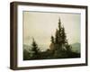 View into the Elbe Valley, 1807-Caspar David Friedrich-Framed Giclee Print