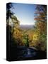 View into Valley from Amicalola Falls-James Randklev-Stretched Canvas