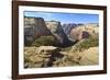 View into Zion Canyon from Trail to Observation Point-Eleanor Scriven-Framed Photographic Print