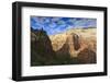 View into Zion Canyon from Trail to Observation Point-Eleanor-Framed Photographic Print