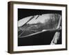 View Looking at the Railroad Tracks from the Front Window of the Train-Peter Stackpole-Framed Photographic Print