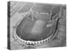 View Looking down on Municipal Stadium-null-Stretched Canvas