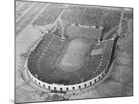 View Looking down on Municipal Stadium-null-Mounted Photographic Print