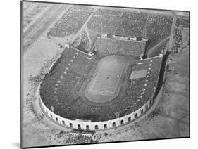 View Looking down on Municipal Stadium-null-Mounted Photographic Print