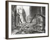 View Looking South Down Walbrook after an Air Raid, City of London, World War II, 1941-null-Framed Photographic Print